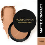 Buy FACES CANADA Weightless Stay Matte Finish Compact Powder - Toffee 05, 9 gm | SPF 20 | Non Oily Matte Look | Evens Out Complexion | Prevents Acne | Blends Effortlessly | Pressed Powder For All Skin Types - Purplle