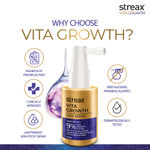 Buy Streax Vitagrowth Hair Serum with 3% Redensyl, 4% Anagain, 3% Baicapil, Biotin & Caffeine 30 ml - Purplle