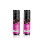 Buy Schwarzkopf Root Retouch Instant Grey Hair Concealer Spray Pack of 2- Sweat & Rain Resistant-Dark Brown (120 ml) - Purplle