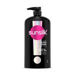 Buy Sunsilk Radiant Black Shine Shampoo 1000 ml - Purplle
