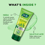 Buy Joy Skin Purifying Neem Face Wash For Oily Skin | Fights Acne, Pimples & Controls Excess Oil (100 ml) - Purplle