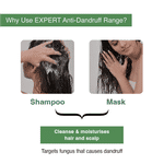 Buy Bare Anatomy Expert Anti-Dandruff Shampoo | Up to 100% Dandruff Reduction | Targets Oily Scalp and Sheds Dry Flakes | 100 ml - Purplle