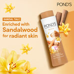 Buy Ponds Sandal Radiance Talcum Powder, 300 gm - Purplle