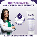 Buy Sanfe Glutathione + Niacinamide + Vitamin C Skin Brightening Lotion | Hydrating, Minimizes pigmentation, Removes Dead Skin | Skin whitening lotion for women and men | Tan Removal Hyperpigmentation & Glow 200 ml - Purplle