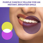 Buy Sanfe Purple Teeth Whitening Gel | Instant Stain Removal & Brightening | Neutralizes Yellow Tones | Safe on Enamel | Gentle Daily Formula | Easy-to-Use | Confident White Smile, 30 gm - Purplle