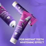 Buy Sanfe Purple Teeth Whitening Gel | Instant Stain Removal & Brightening | Neutralizes Yellow Tones | Safe on Enamel | Gentle Daily Formula | Easy-to-Use | Confident White Smile, 30 gm - Purplle