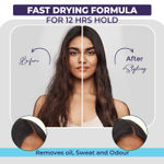 Buy Sanfe Hair Styling Spray | Fast Drying Formula, For 12 Hours Hold | Natural Look, Non-Sticky | Contains No Water, For all hair types | 71 ml - Purplle