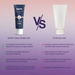 Buy Sanfe Intant Dandruff Removal Gel, Anti Dandruff | Soothes Itchy Scalp | Reduces Flakes & Irritation | Non-Sticky, Wash-Off Formula | Promotes Healthy Hair Growth | With Menthol and Lemon, 100 gm - Purplle