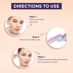 Buy Sanfe Pretty Face & Eyebrow Razor | Pain-Free Facial Hair Removal | Precise, Reusable & Safe for Skin 3 pc - Purplle