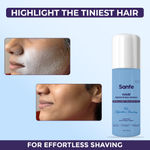 Buy Sanfe Facial Hair Identifier Spray | For Face Shaving with Razor, Dermaplaning For Women | Prevents razor cuts | 50 ml - Purplle