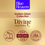 Buy Blue Heaven Divine Liquid Sindoor | Infused with Aloe Vera & Safron | Matte Finish | Red |4 ml - Purplle