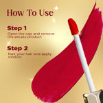 Buy Blue Heaven Divine Liquid Sindoor | Infused with Aloe Vera & Safron | Matte Finish | Maroon |4 ml - Purplle