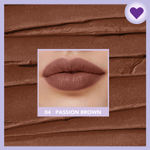 Buy Blue Heaven Love Capsule Powder Matte Lipstick Infused With Vitamin E & Castor Oil for Intense Hydration| High Color Payoff| Matte Finish| Long Lasting Lipstick for women |Passion Brown, 4 gm - Purplle