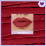 Buy Blue Heaven Love Capsule Powder Matte Lipstick Infused With Vitamin E & Castor Oil for Intense Hydration| High Color Payoff| Matte Finish| Long Lasting Lipstick for women |Intense Red, 4 gm - Purplle