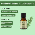 Buy Alps Goodness Rosemary Revive Kit I Rosemary Water Spray (100 ml) + Rosemary Essential Oil (10 ml) + Scalp Massager I Hair Growth Expert I For Skin & Hair I Fights Acne I Improves Scalp Health Combo of 2 - Purplle