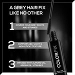 Buy RENEE Color Fix Instant Hair-Colour Touch-Up&nbsp;Wax Stick-Black, Covers Greys| Lightweight, Non-sticky, Quick-dry, Long-lasting | Travel-friendly, Easy To Use Applicator | Enriched with Almond Oil, Argan Oil & Vitamin E |15 ml - Purplle