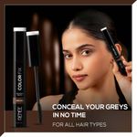 Buy RENEE Color Fix Instant Hair-Colour Touch-Up&nbsp;Wax Stick-Brown, Covers Greys| Lightweight, Non-sticky, Quick-dry, Long-lasting | Travel-friendly, Easy To Use Applicator | Enriched with Almond Oil, Argan Oil & Vitamin E |15 ml - Purplle
