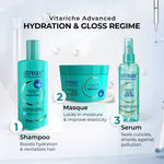Buy Streax Professional Vitariche Gloss Shampoo With Hyaluronic Acid | Sulphate-Free | For Dry, Frizzy Hair 300 ml - Purplle