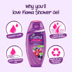 Buy Fiama Blackcurrant & Bearberry Body Wash Shower Gel 250 ml -Pack of 2 - Purplle
