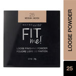 Buy Maybelline New York Loose Finishing Powder, Controls Shine, Mineral Based Formula, Fit Me, 25 Medium, 20 gm - Purplle