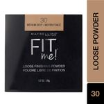 Buy Maybelline New York Fit Me Loose Finishing Powder, Silky & Lightweight Powder - 30 Medium Deep|20 gm - Purplle