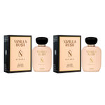Buy NISARA Vanilla Rush Eau De Parfum For A long Lasting Vanilla, Amber & Caramel Fragrance - Pack of 2 - Purplle
