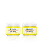 Buy Garnier Skin Naturals Bright Complete Vitamin C Serum (Pack of 2) - UV Cream Vitamin C Day Cream for Sun Protection and Skin Brightening - Suitable For all Skin Types 45 gm - Purplle