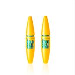 Buy Maybelline New York The ColossalA 2x Volume Waterproof MascaraA (Pack of 2) - Black (10 ml) - Purplle