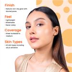 Buy Foxtale Perfect Match Tinted Fluid Sunscreen (Mocha) 50 ml - Purplle