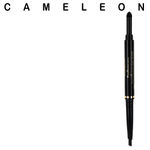 Buy Cameleon Double Headed Eyebrow Pen (black) 5 gm - Purplle