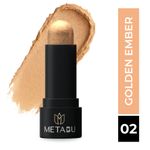 Buy Metabu Wonder Glow Highlighter Stick with Vitamin E, Jojoba Oil & Shea Butter - Golden Ember&nbsp; 8 gm - Purplle
