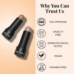 Buy Metabu Wonder Glow Highlighter Stick with Vitamin E, Jojoba Oil & Shea Butter&nbsp;- Rose Mist 8 gm - Purplle
