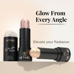 Buy Metabu Wonder Glow Highlighter Stick with Vitamin E, Jojoba Oil & Shea Butter&nbsp;- Rose Mist 8 gm - Purplle