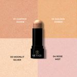 Buy Metabu Wonder Glow Highlighter Stick with Vitamin E, Jojoba Oil & Shea Butter&nbsp;- Rose Mist 8 gm - Purplle