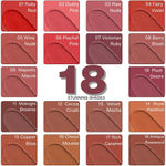 Buy Metabu Satin Matte Lipstick – Victoriyan Ruby 07 | Long Lasting 8H Wear, Highly Pigmented, Enriched with Vitamin E, Paraben-Free, Vegan Lip Color 4.2 gm - Purplle