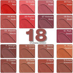 Buy Metabu Satin Matte Lipstick – Rich Caramel 17 | Long Lasting 8H Wear, Highly Pigmented, Enriched with Vitamin E, Paraben-Free, Vegan Lip Color&nbsp; 4.2 gm - Purplle