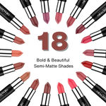 Buy Metabu Satin Matte Lipstick – Antique Rosewood 18 | Long Lasting 8H Wear, Highly Pigmented, Enriched with Vitamin E, Paraben-Free, Vegan Lip Color&nbsp; 4.2 gm - Purplle