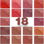 Buy Metabu Satin Matte Lipstick – Antique Rosewood 18 | Long Lasting 8H Wear, Highly Pigmented, Enriched with Vitamin E, Paraben-Free, Vegan Lip Color&nbsp; 4.2 gm - Purplle