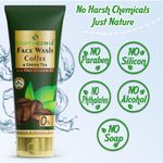 Buy Earthgenix Coffee & Green Tea Face Wash with Pro-Vitamin B5 - 100 ml - Purplle