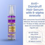 Buy Earthgenix Anti-Dandruff & Sebum Control Hair Serum with 5 Alpha Avocuta & Tea Tree Oil - 100 ml - Purplle
