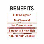 Buy TQS 100% Natural & Organic Reetha, Amla, Shikakai, Bhringraj, Hibiscus, Henna & Indigo Powder Set - 280 gm - Purplle