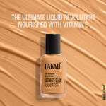 Buy Lakme Perfecting Liquid Foundation - Natural Coral (27 ml) - Purplle