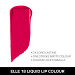 Buy Elle18 Liquid Lip Color, Pink Blossom, 5.6 ml - Purplle