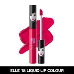 Buy Elle18 Liquid Lip Color, Pink Blossom, 5.6 ml - Purplle