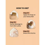 Buy Ghar Soaps Sandal Wood And Saffron Bath Soap Bar For Glowing Brightening And Refreshing Skin (300 Gm, Pack Of 3) - Purplle