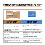 Buy GharSoaps Coffee Deep Cleansing Bath Soap (100 g) - Purplle