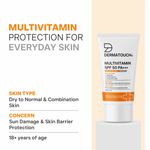 Buy DERMATOUCH Multivitamin SPF 50 PA+++ Sunscreen Gel | UVA-UVB Protection |Zero White Cast | Unisex | 30 gms - Purplle