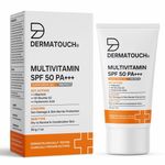 Buy DERMATOUCH Multivitamin SPF 50 PA+++ Sunscreen Gel | UVA-UVB Protection |Zero White Cast | Unisex | 30 gms - Purplle