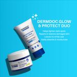Buy DERMDOC Glow & Protect Combo (Combo of 2) | 2% Kojic Acid Glow Fusion Formula Night Cream (50 gm) | UVA & UVB Broad Spectrum Sun Protection Gel Cream with SPF 30 PA+++ (50 gm) - Purplle
