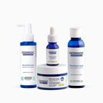Buy DERMDOC Combo Kit of Best-Sellers | 10% Niacinamide fACE Serum (15 ml) | 5% Glycolic Acid Underarm Brightening Spray (100 ml) | 2% Kojic Acid Night Cream (50 gm) | 2% Salicylic Acid Face Wash (120 ml) | Value Pack Combo of 4 - Purplle